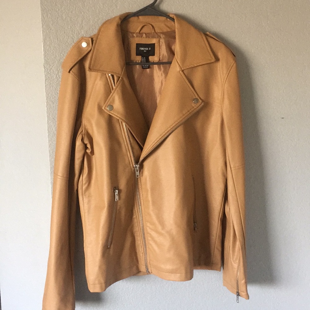 Forever 21 pleather jacket